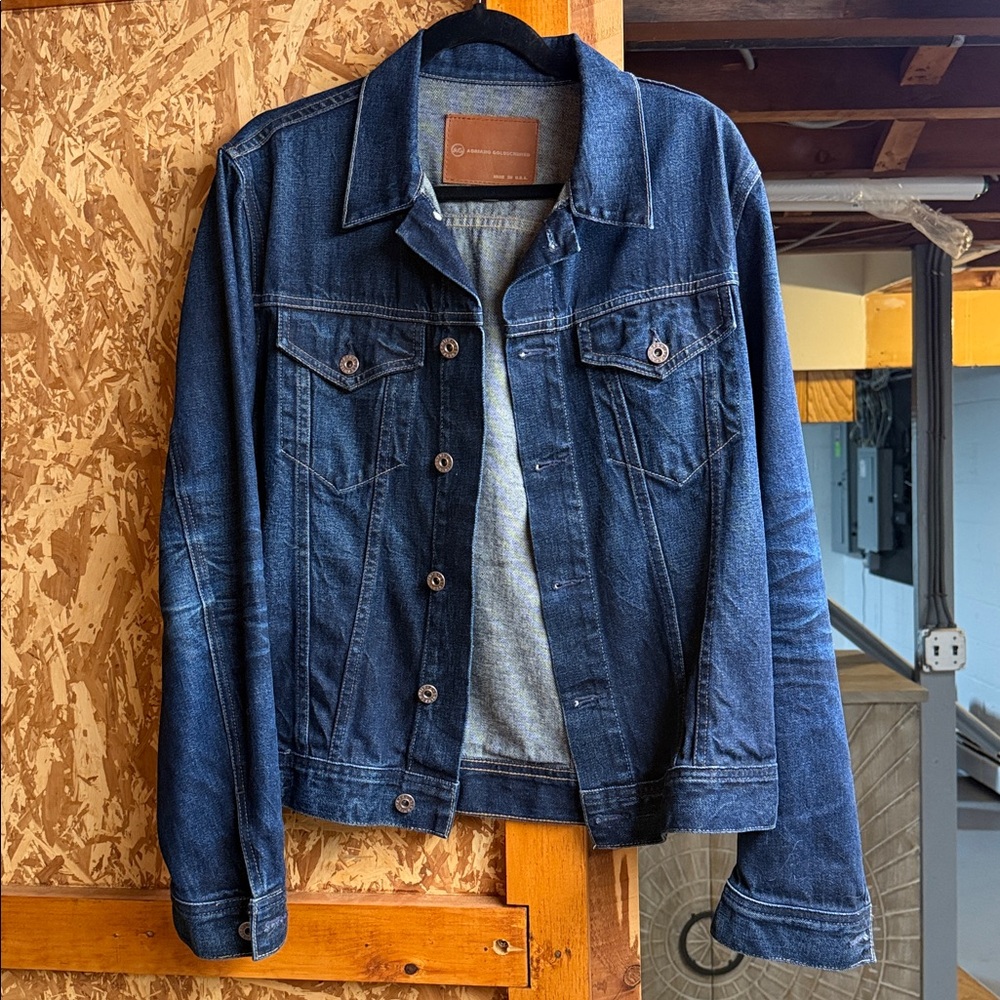 AG denim jacket, M